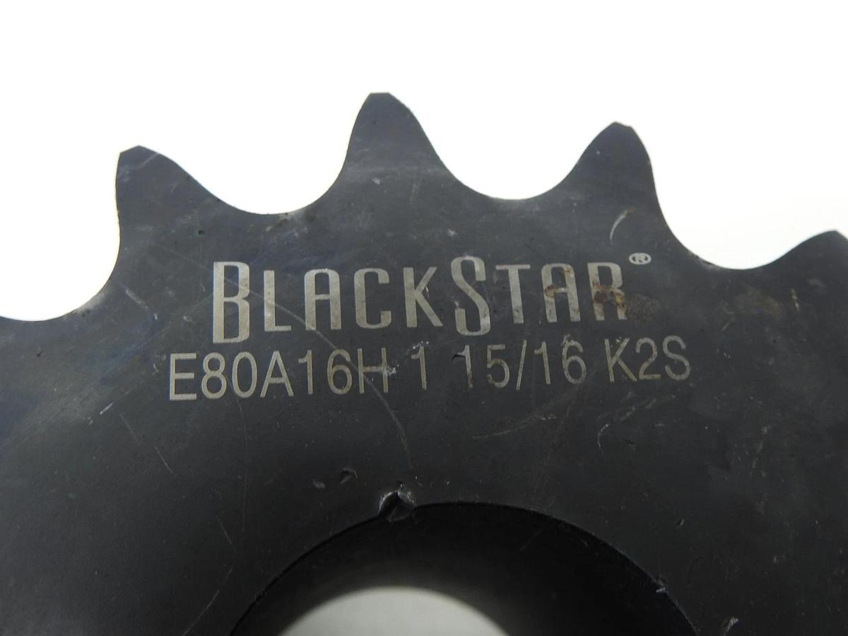 BlackStar E80A16H 1 15/16 Triple Strand Sprocket 16 Teeth, 4160 - BULK NEW