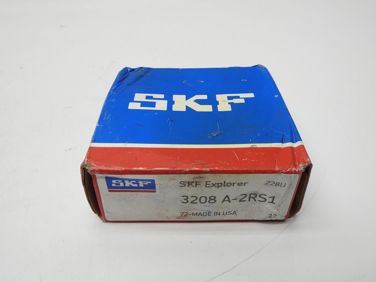 GENUINE SKF 3208 A-2RS1 Double row Angular Contact Ball Bearing OEM NEW