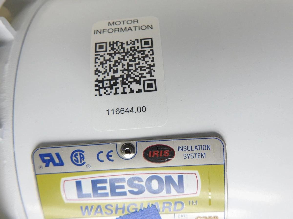 LESSON C6T17WC24C WASHGUARD ELECTRIC MOTOR 116644.00 - NEW!