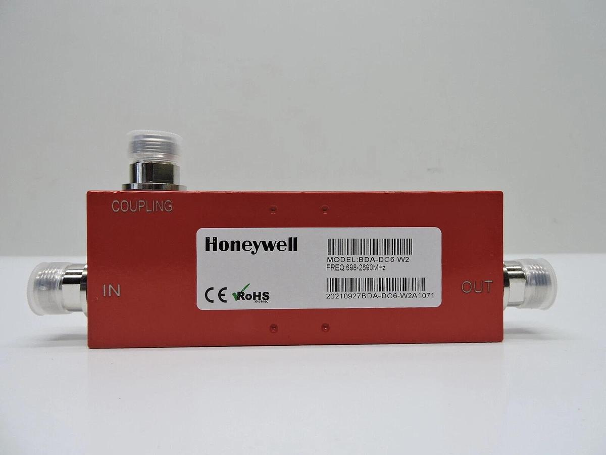 Honeywell BDA-DC6-W2 Bi-Directional Amplifier Signal Booster/Directional Coupler