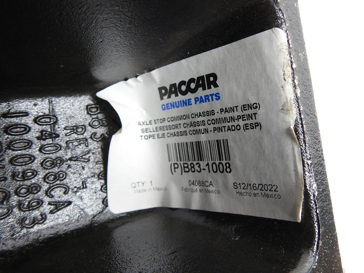 Paccar B83-1008 Stop Axle Front PB83-1008 Kenworth GENUINE OEM NEW!