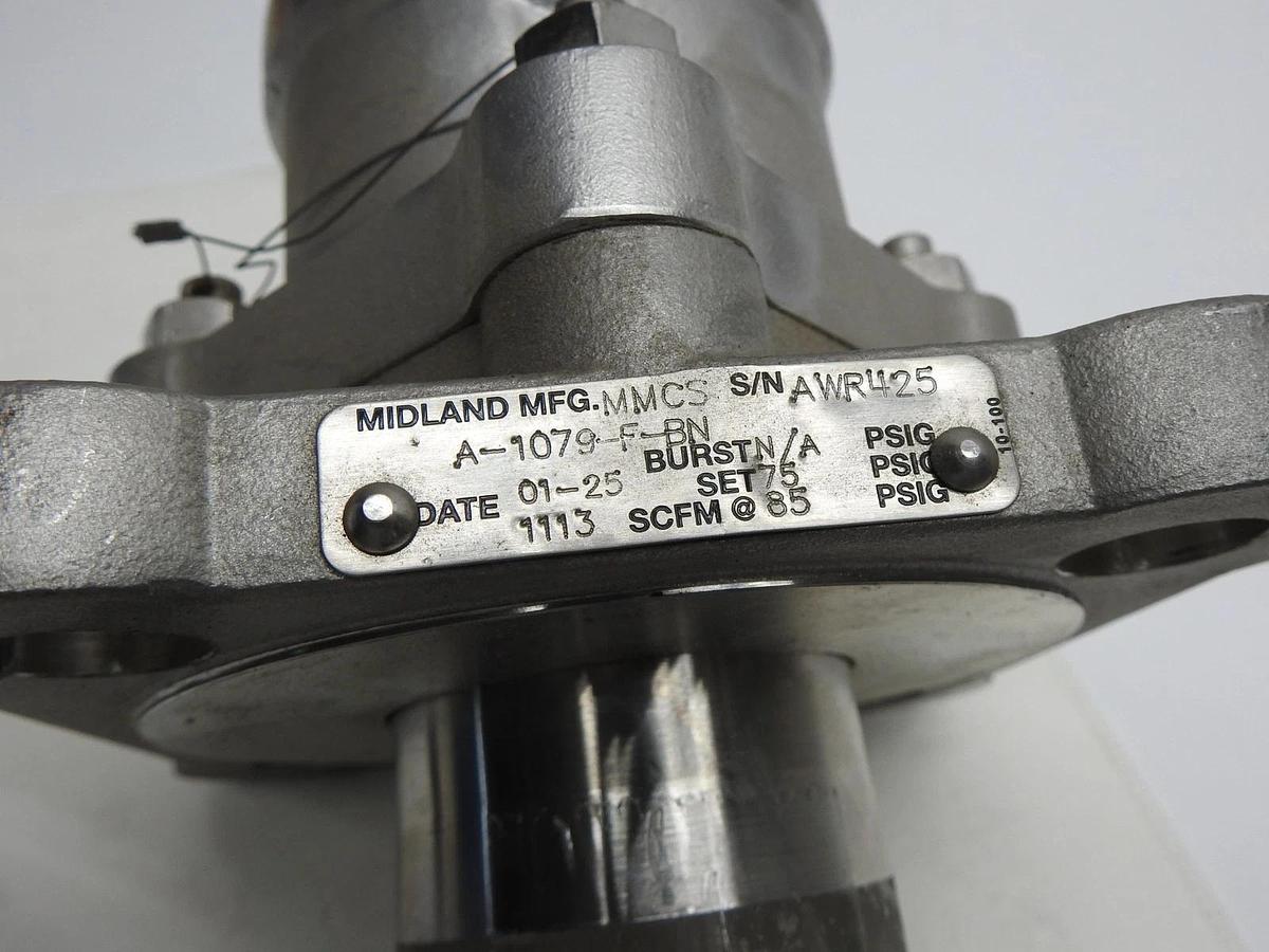 Midland A-1079 Pressure Relief Valve A-1079-F-BN