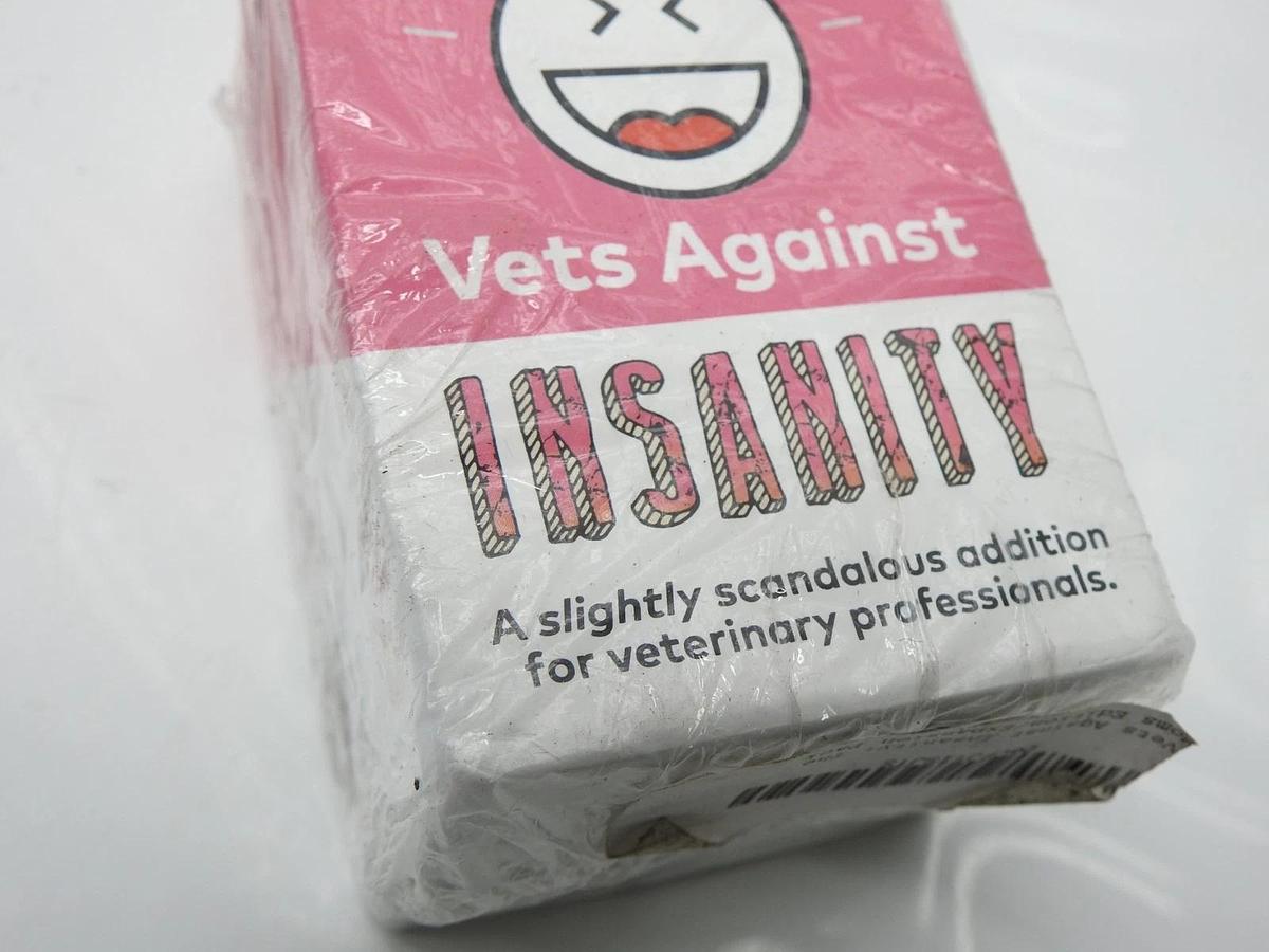 Vets Against Insanity Card Game Vet Professional Slightly Scandalous Mom Edition