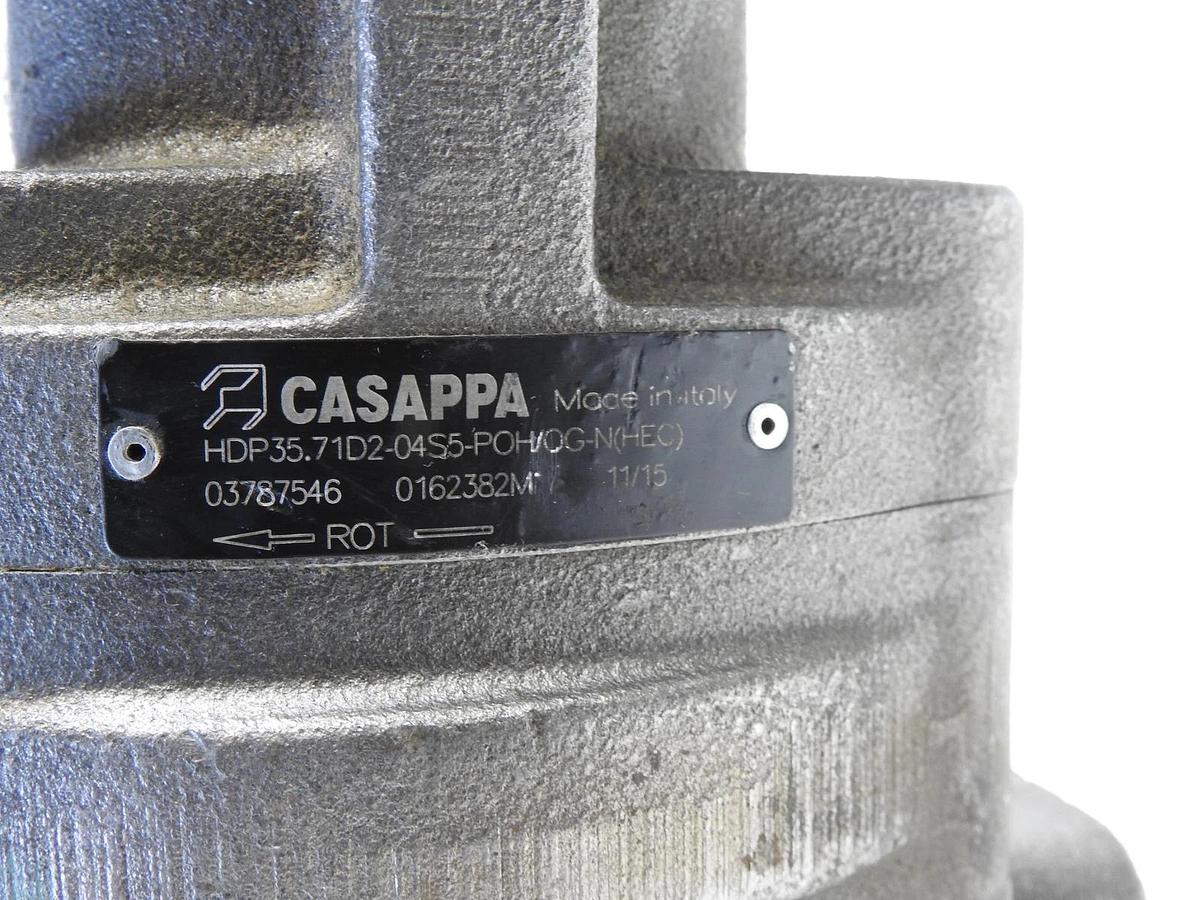 Casappa HDP35 HDP35.71D2-04S5-POH/OG-N(HEC) 03787546, 0162382M Hydraulic Pump