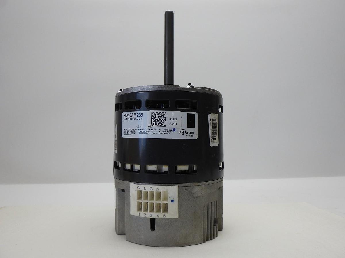 Carrier HD46AM235 Motor 3/4 HP, 115/208/230 - Genuine OEM - NEW!