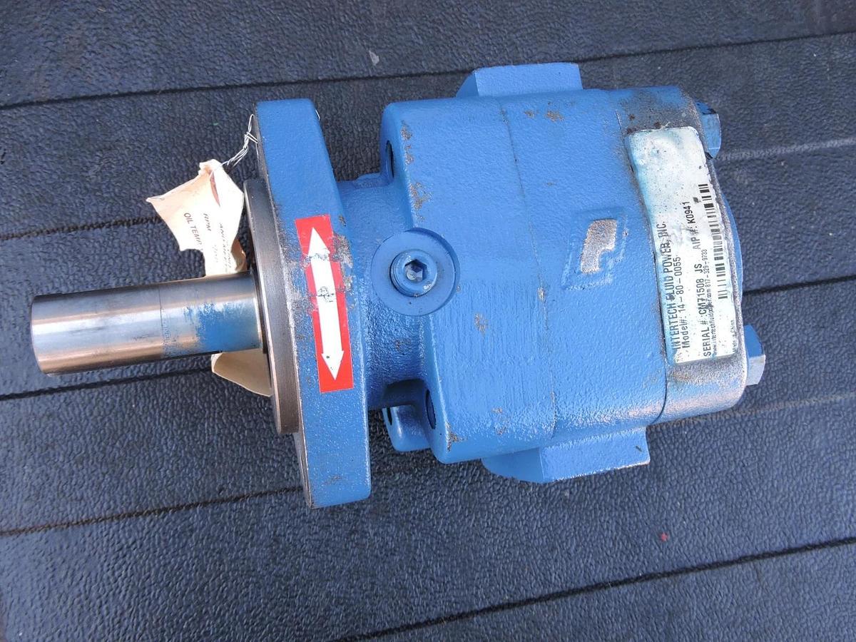 Intertech Fluid Power 14-80-0055 PERMCO 900 RPM Test Hydraulic Pump Motor