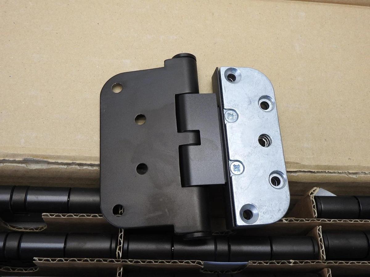 HOPPE F5-2 Aluminum Matt Dark Bronze Effect Adjustable Hinge (25/Box) - NEW!