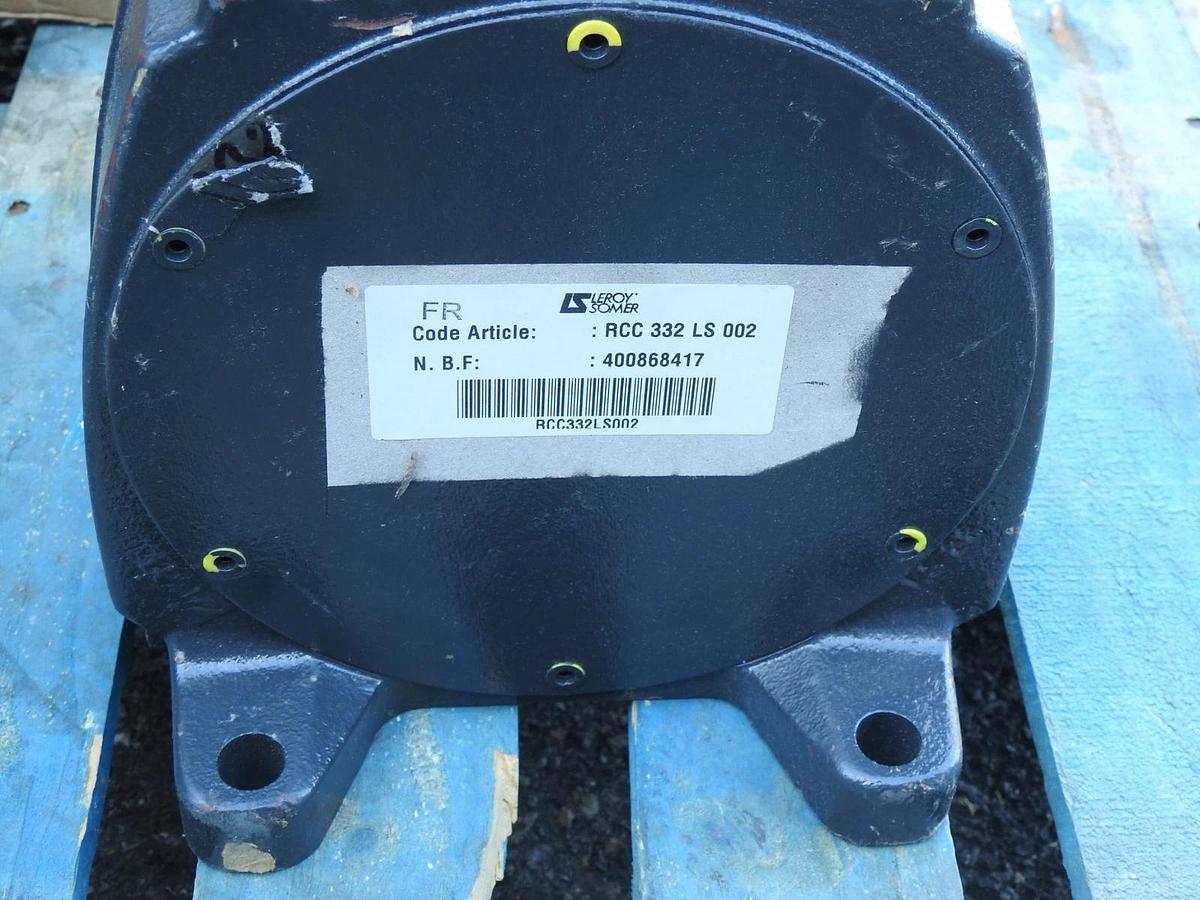 Leroy Somer Browning RCC332LS002 S3K 3372 3000 Series Footed Gear Head - NOB NEW