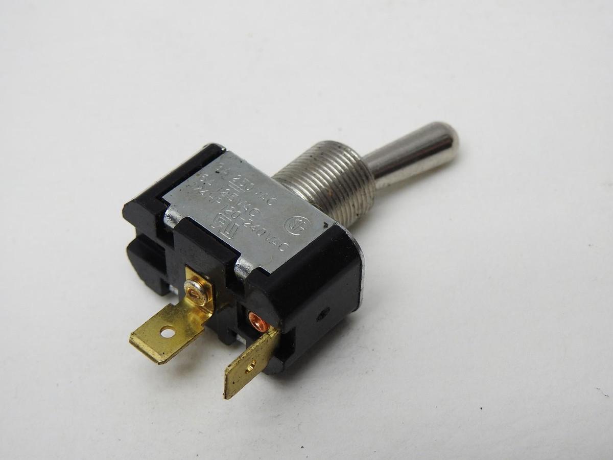 OEM Carling Toggle Switch On/Off 6A 125VAC, 1/4 HP 120-240VAC, 3A 250 VAC - NEW
