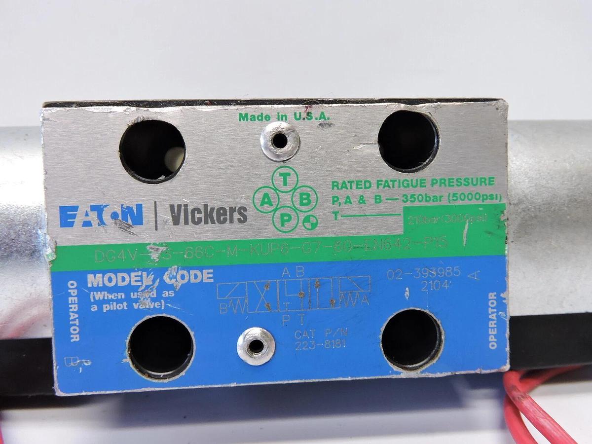 GENUINE CAT 223-8181 Eaton Vickers Valve for BACKHOE LOADER 416D 420D 424B - NEW