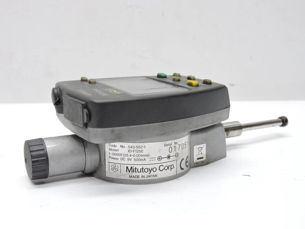 Mitutoyo Absolute Digitial Indicator ID-F125E No Power Cord - Works