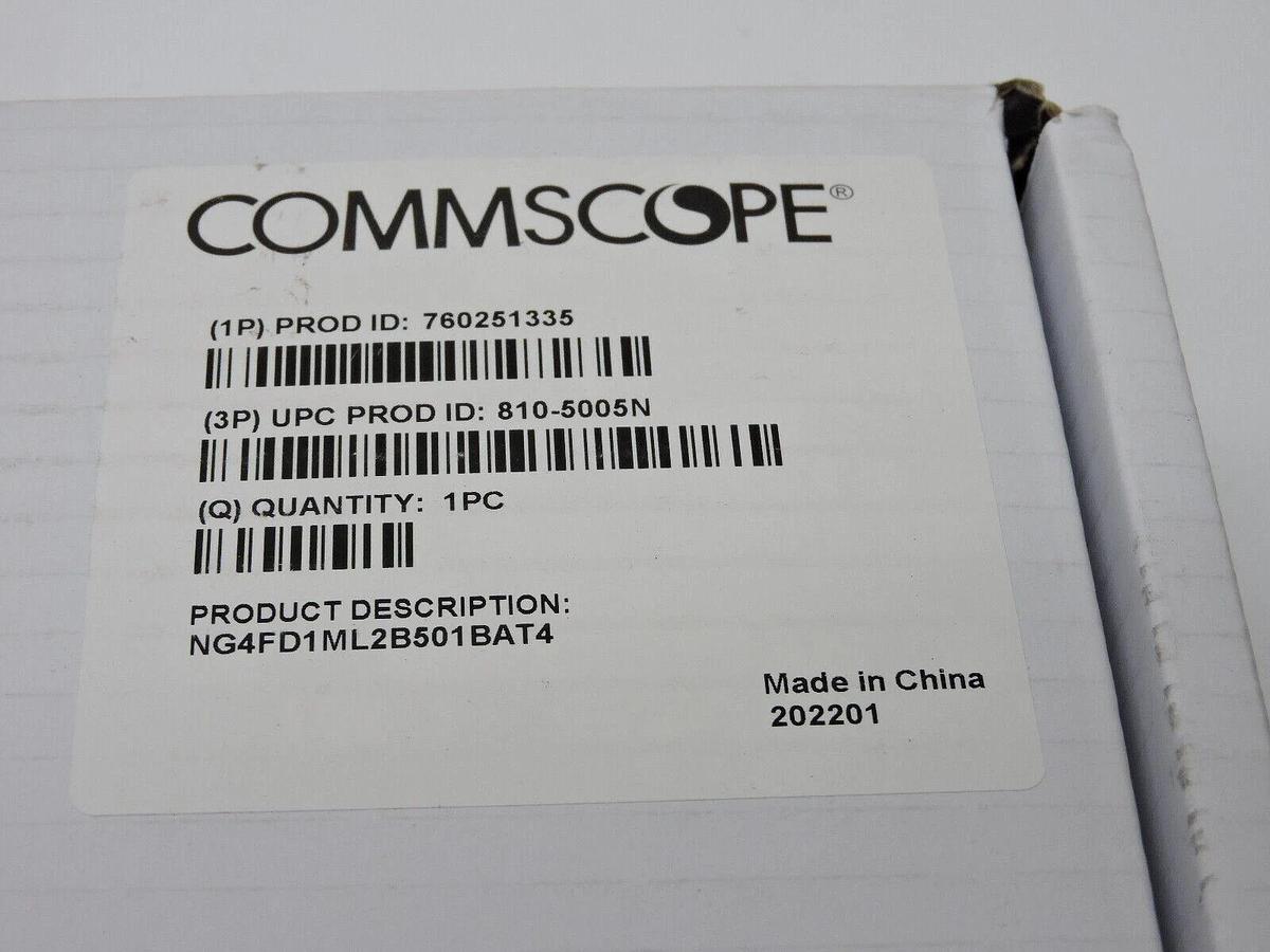 Commscope NG4 Module 760251335 100G DWDM LGX Module A NG4FD1ML2B501BAT4 810-5005