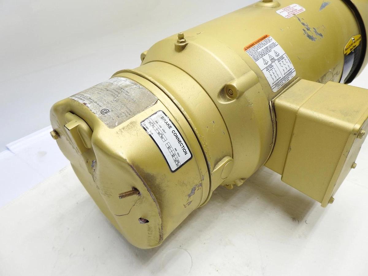 Baldor EBM3615T w/ Stearns 76BK6100DQF Electronic Clutch