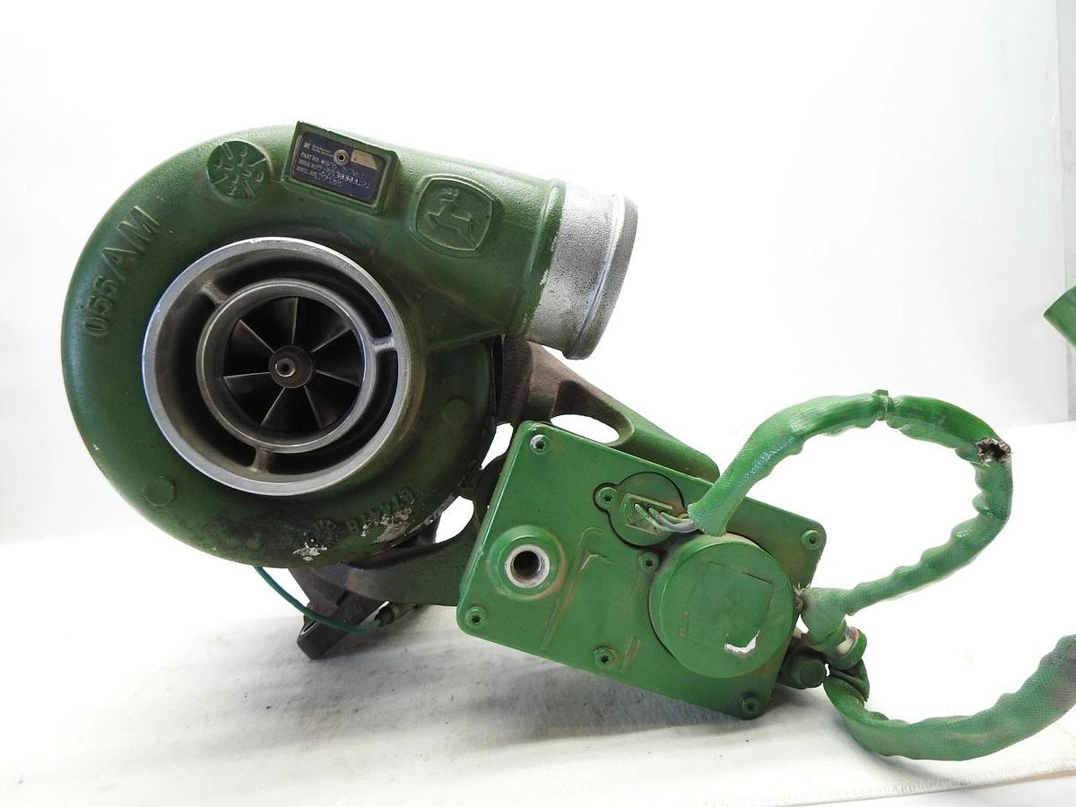 John Deere RE535702 DZ108124 TURBOCHARGER 8320, 8270, 8295 PowerTech 9.0L - READ