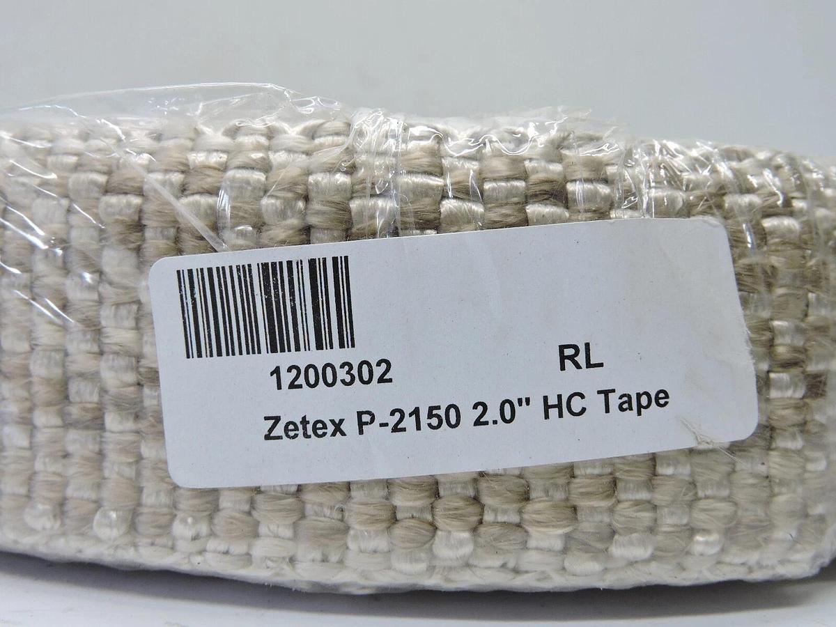 Zetex P-2150 2" HC Tape High Temperature Gaskets, Seals, Pipe Insulation (100')