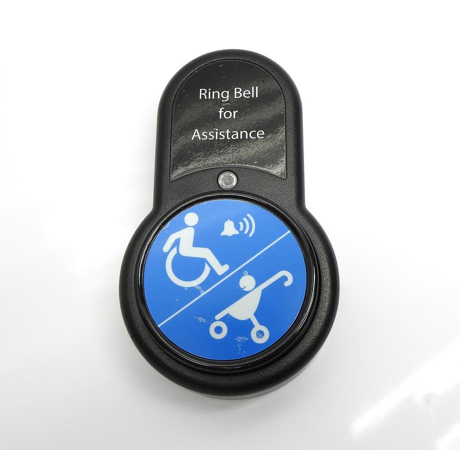 BigBell Max Extra Pushbutton Replacement Ring Bell for Assistance - NEW