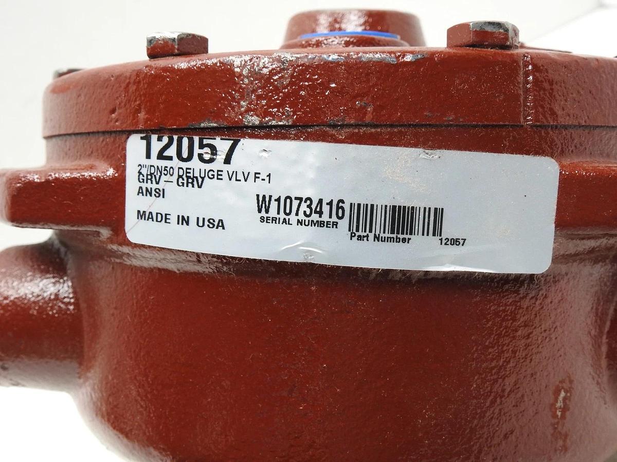 Viking 12057 2" / DN50 Deluge Valve F-1 (FireAlarm P/N: 87315) 250 PSI- NOB NEW!