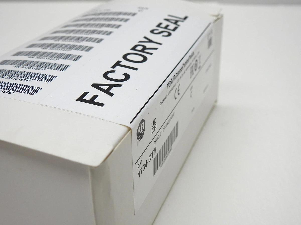 Box of 10 *2022* NEW Allen Bradley 1734-CTM I/O Common Terminal Module - SEALED!