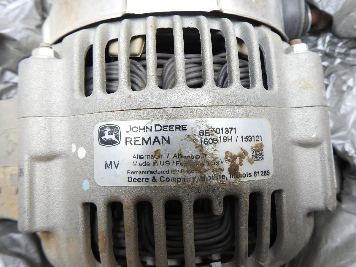 John Deere SE501371 Alternator *CORE* UNTESTED
