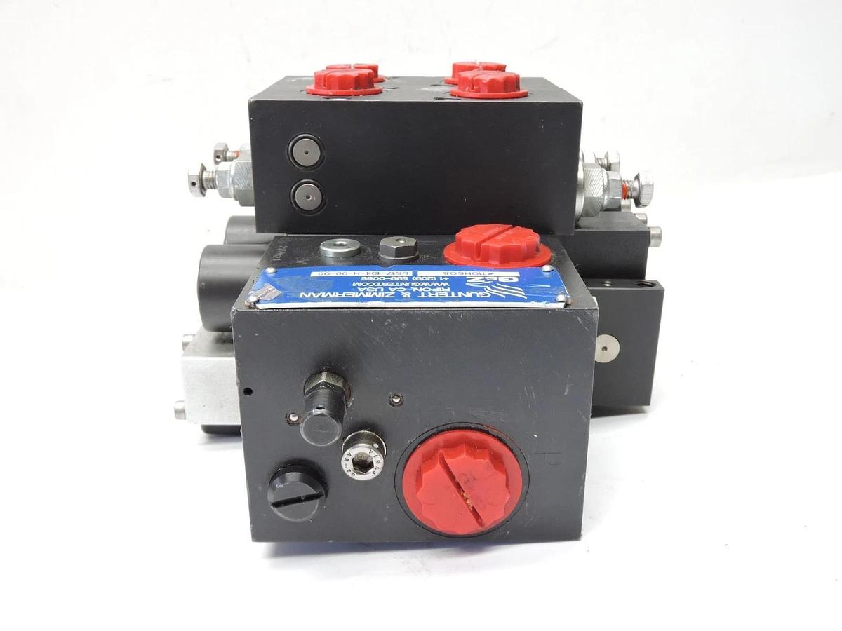 Guntert Zimmerman GZ Hydraulic Block Manifold Assembly US17-104-H-00-00, 110H605