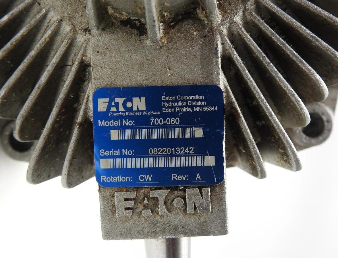 Eaton Hydraulic Transmission Motor 700-060 CW Rotation - AS IS UNTESTED