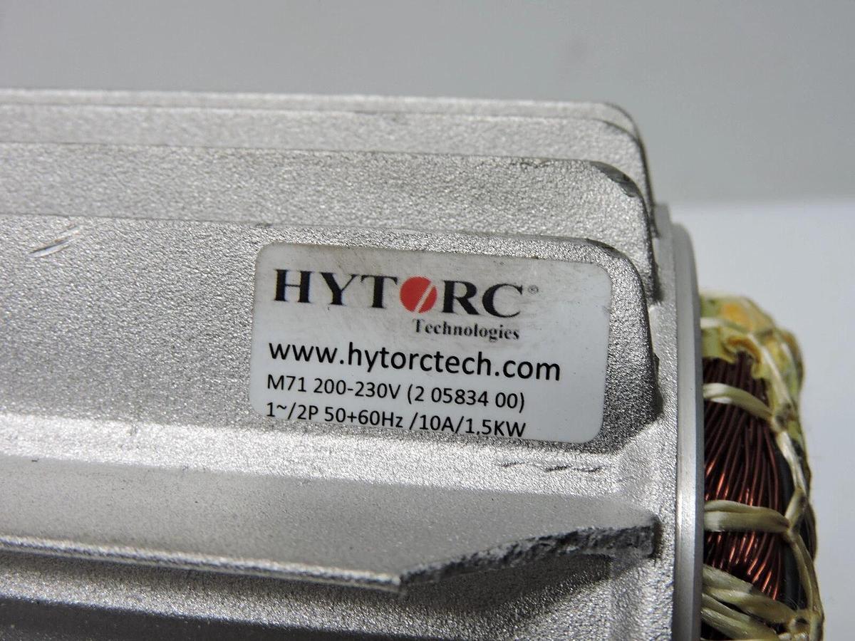 Hytorc M71 200-230V (2 05834 00) 1~/2P 50+60Hz 10A/1.5KW Electric Pump Motor NOB