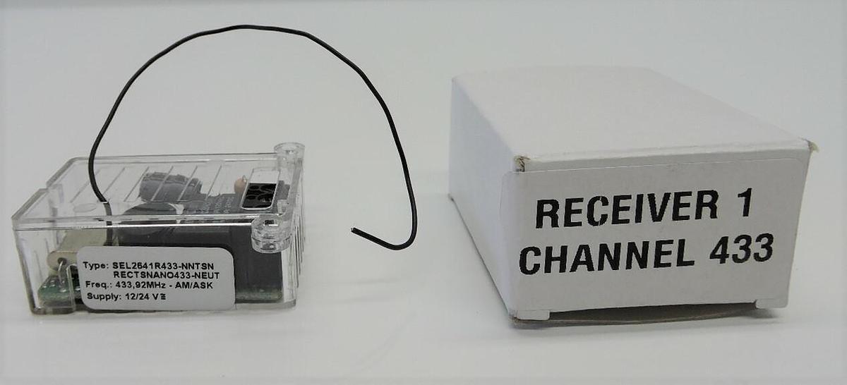 WIKK Wireless REC 1 CHAN 433 Nano Receiver 1 Channel 433 433.92 MHz Relay Radio