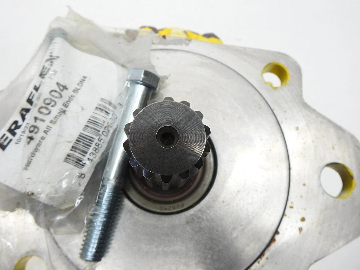 Geartek Hydraulic Motor MD Series MD20-1C (Yellow) 6 Bolt, 14 Teeth Shaft) NEW