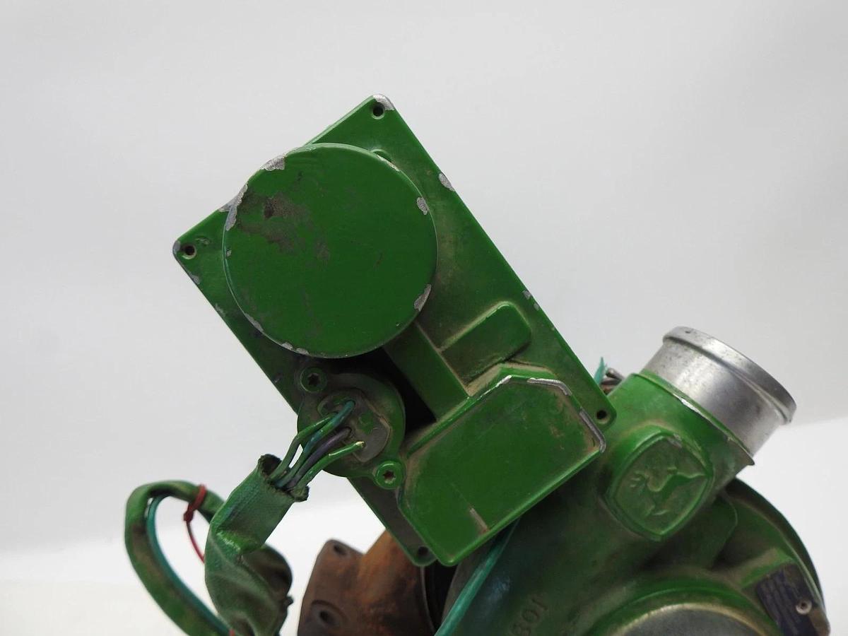 OEM John Deere RE535243 Turbocharger, 12Volts Turbo w/ Actuator DZ108162 Genuine