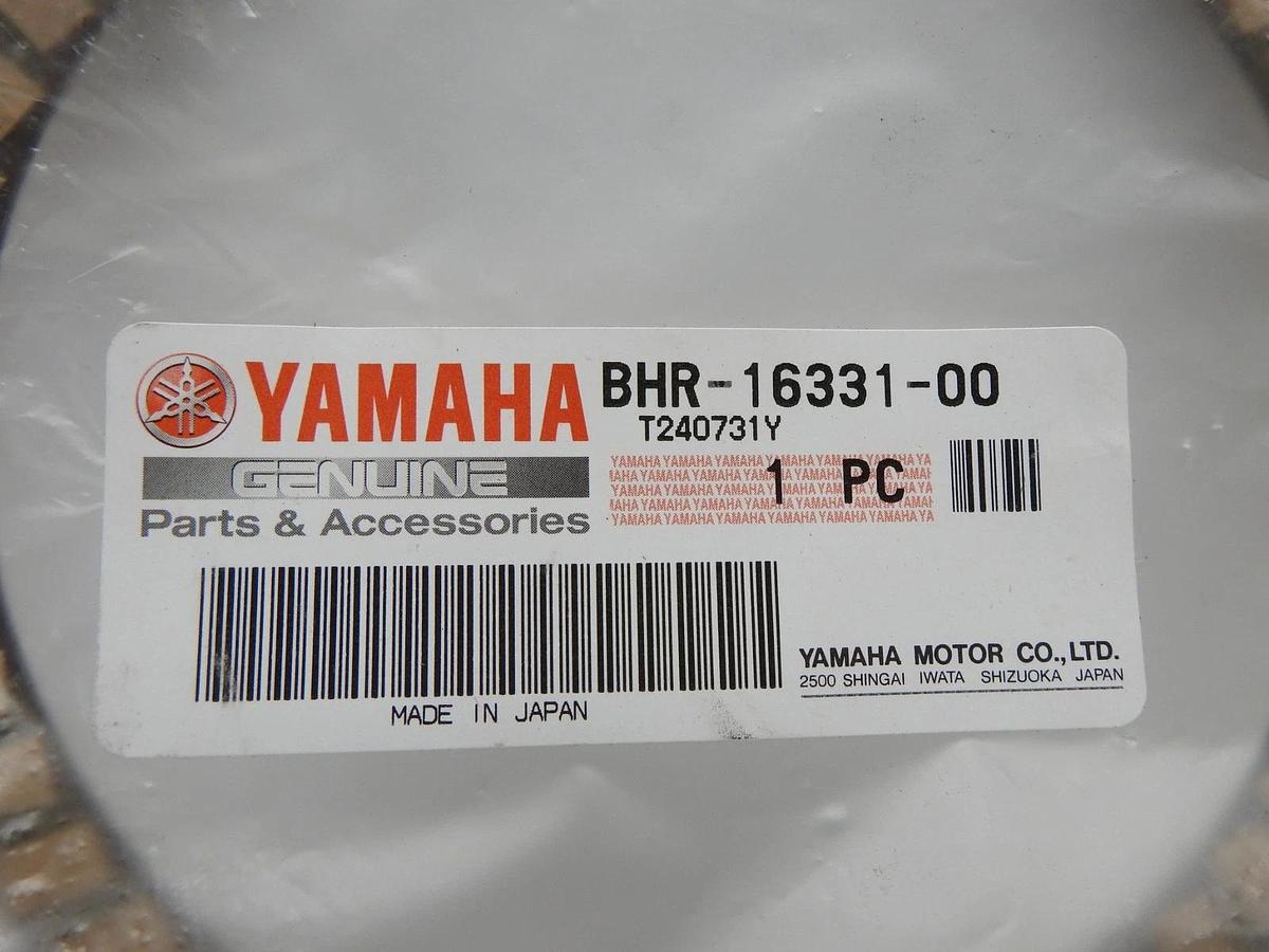 GENUINE Yamaha BHR-16331-00 Friction Plate BHR-16331 2023, 2025 YZ450F