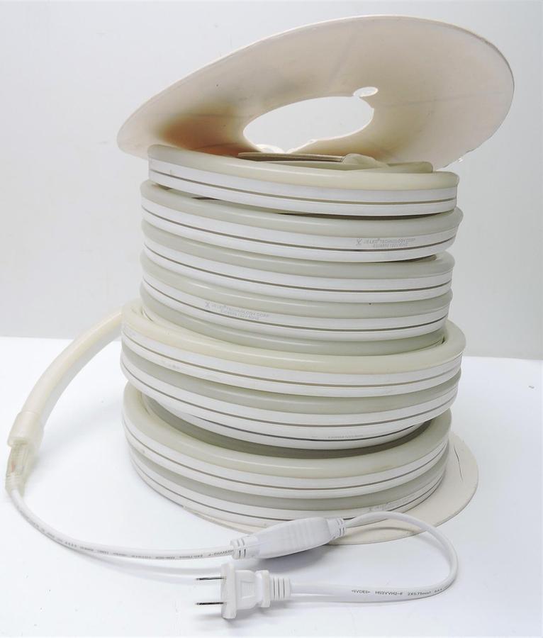 JS LED Power LED Flex Tube JE-004W-FN (WHITE) AC110V 30.5M/100'