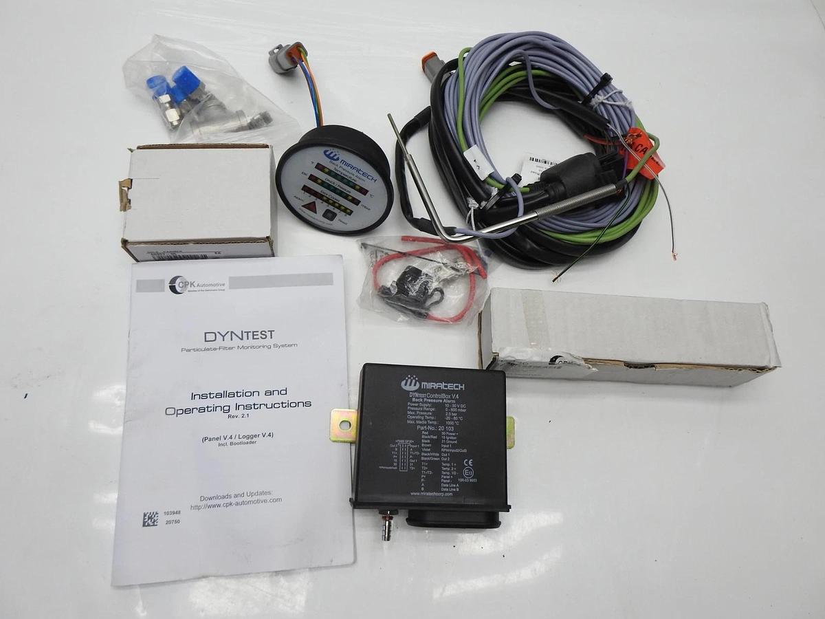 CPK Automotive Dyntest Back Pressure Alarm Monitor System AML-V4.0 Kit NOB NEW!