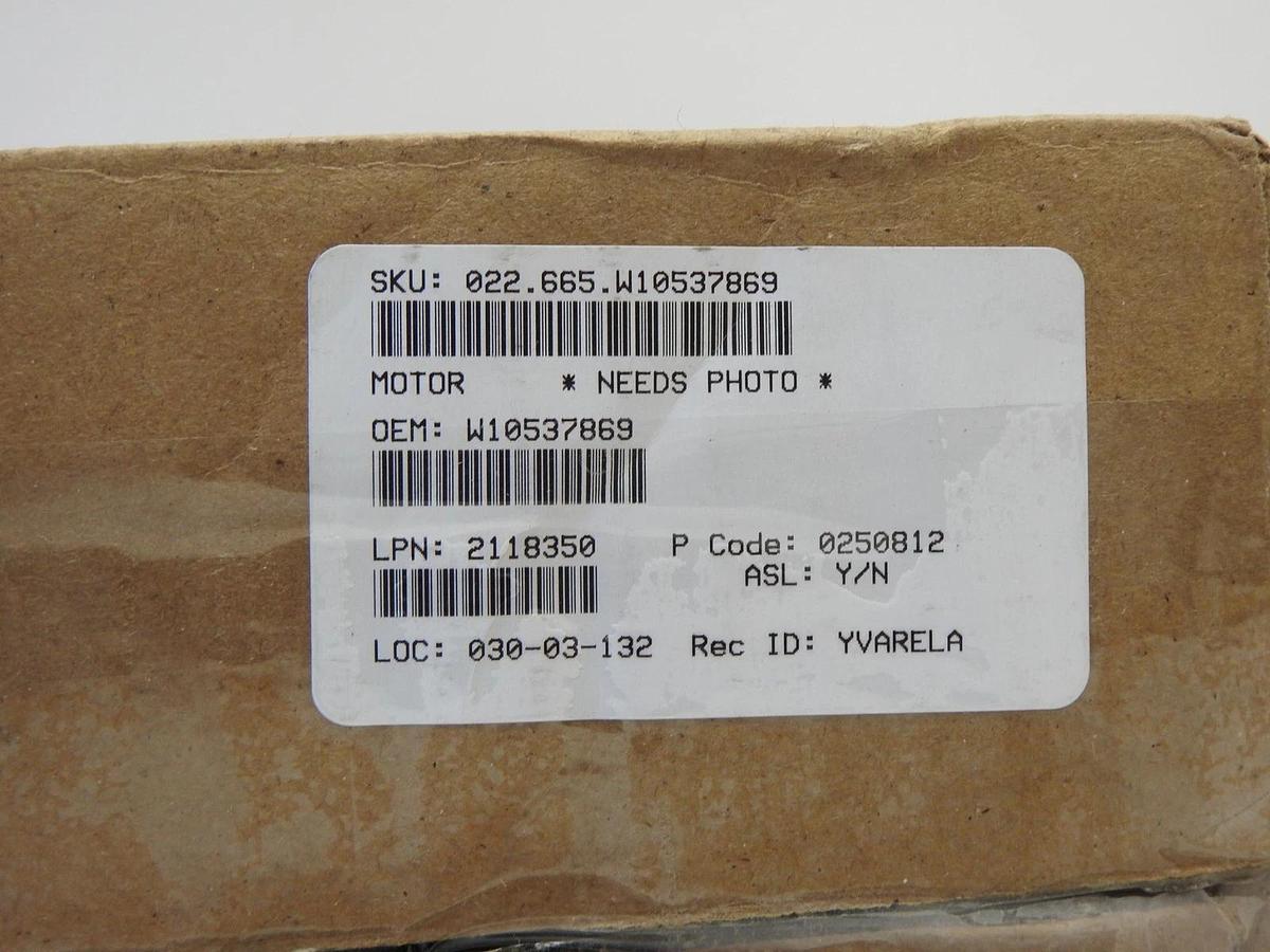 OEM Whirlpool W10537869 Dishwasher Diverter Motor Replaces W10476222, W10849439