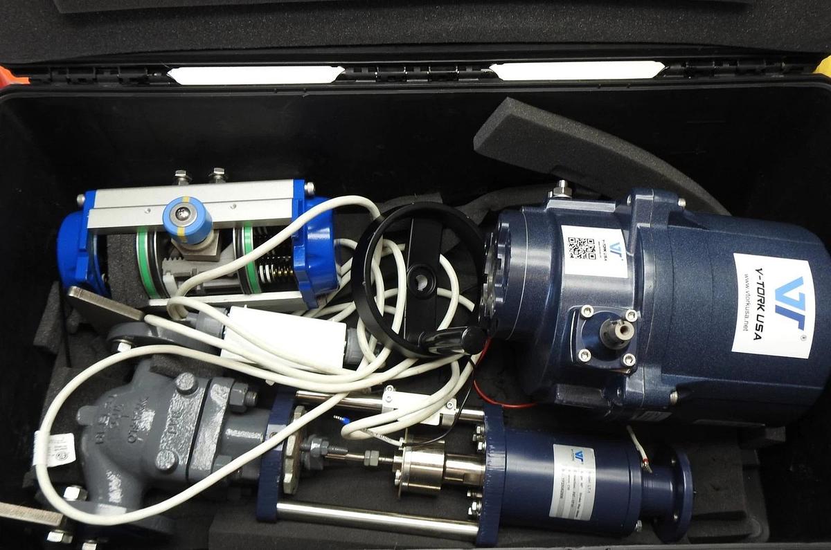 V-Tork VTM3-100-MO-F-BB-XP Electric Valve Actuator 24V DC ATEX Lifter LT-1 KIT