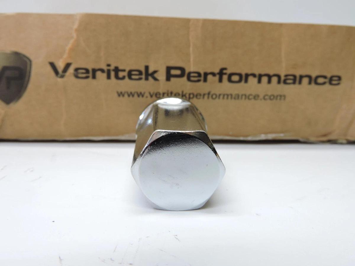 (24) 14x1.5 Veritek Chrome Duplex Lug Nuts - NOB NEW!