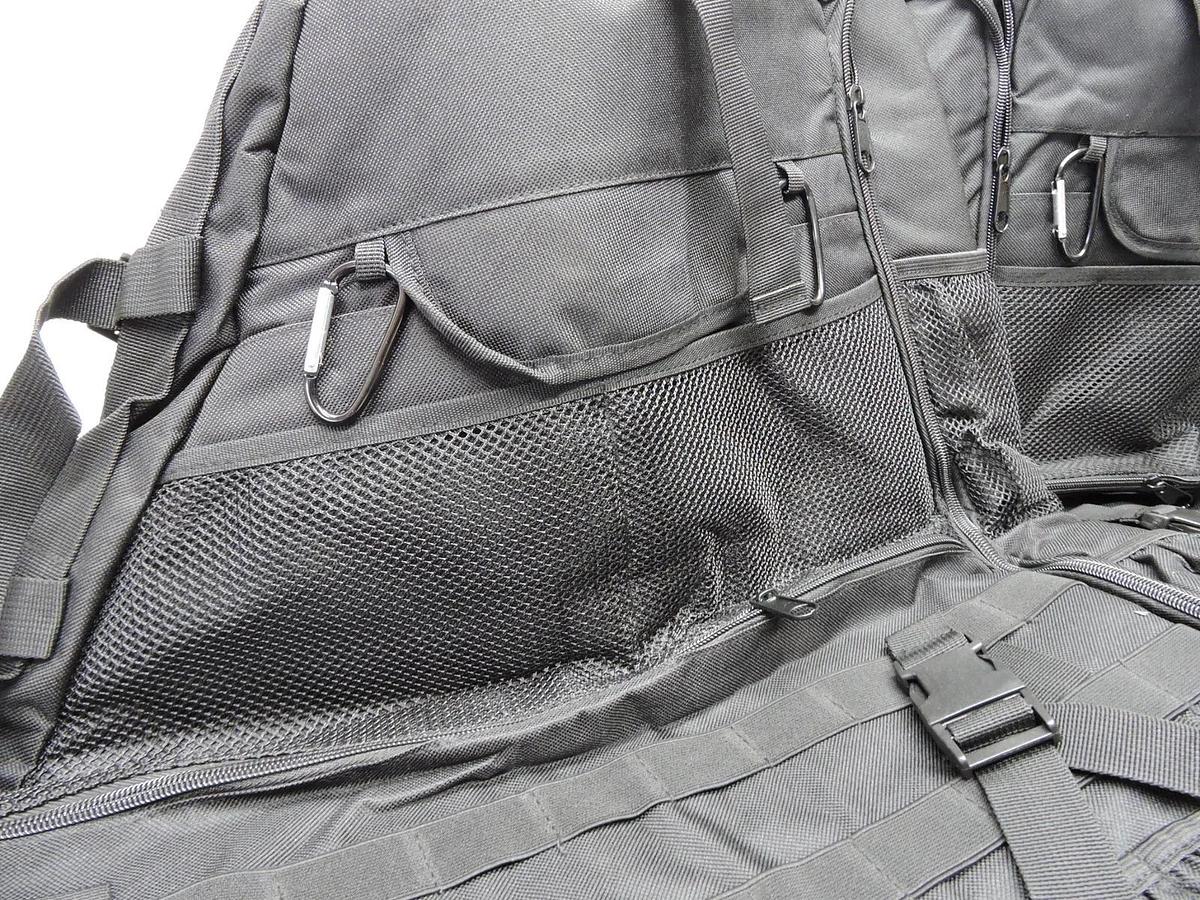 Aukmak Roll Bar Storage Bag Cage for 1997-2021 Jeep