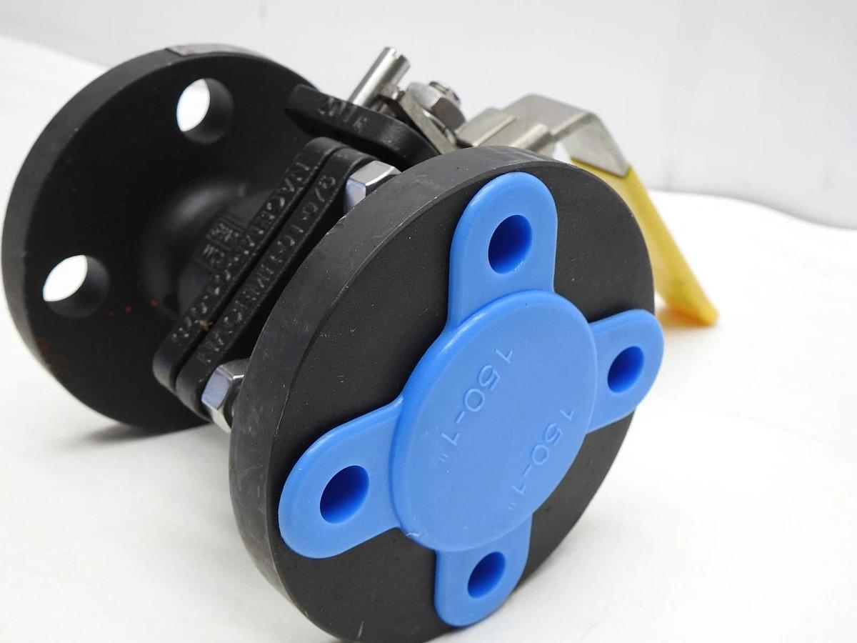 SHARPE 1" Ball Valve WCB, RTFE FS50114RF 316 - NEW
