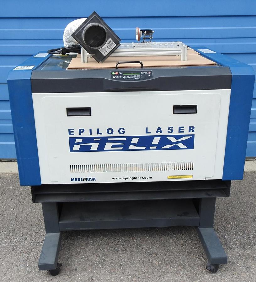 Epilog Helix 75 Watt Laser Engraver 24x18 | 2018 | 8000 Co2 w/ Rotary Attachment