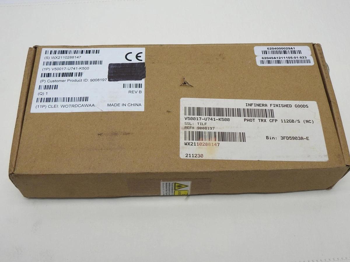 Infineria V50017-U741-K500 Coriant CFP 112GB/S - OEM NOB NEW!