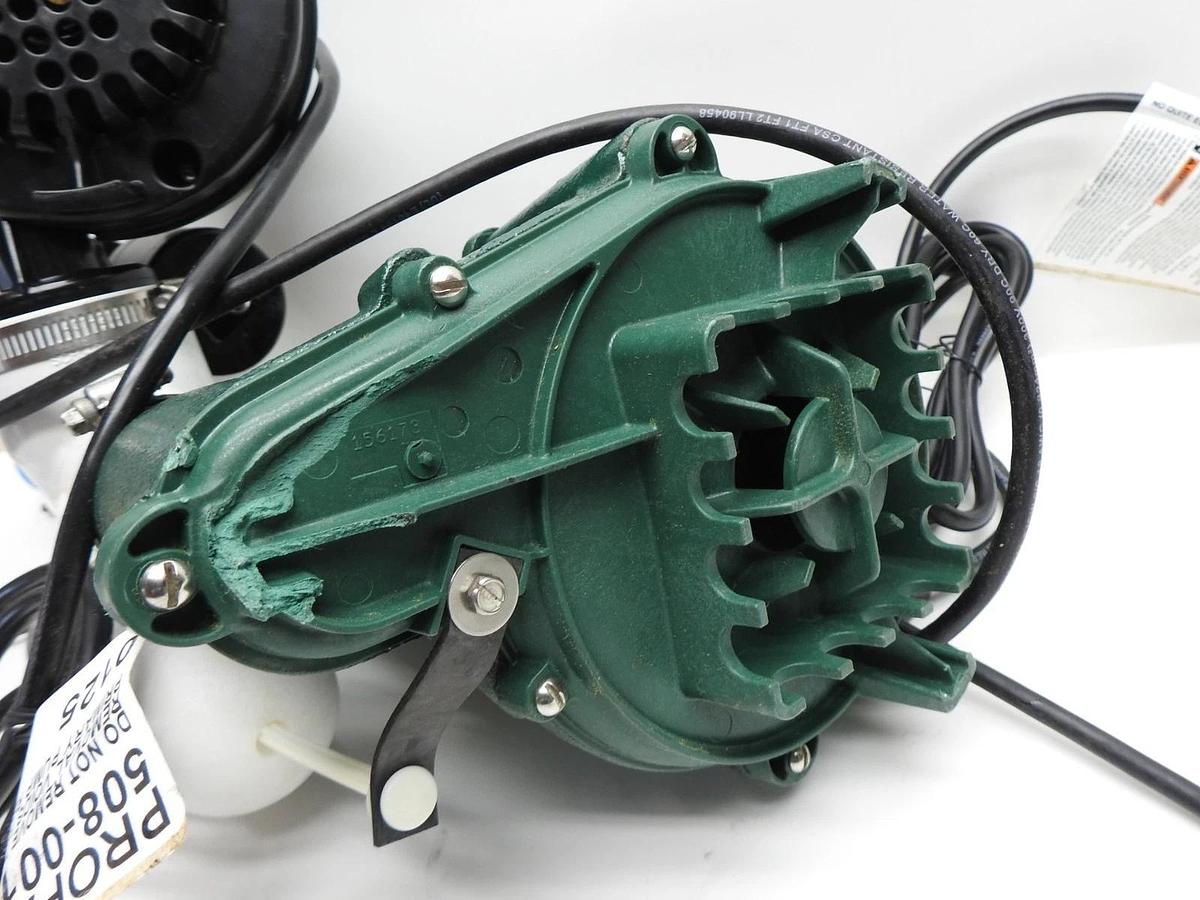 Zoeller 508-0016 ProPack98 - 1/2 HP Combo Primary and Aquanot Fit -MISSING PARTS
