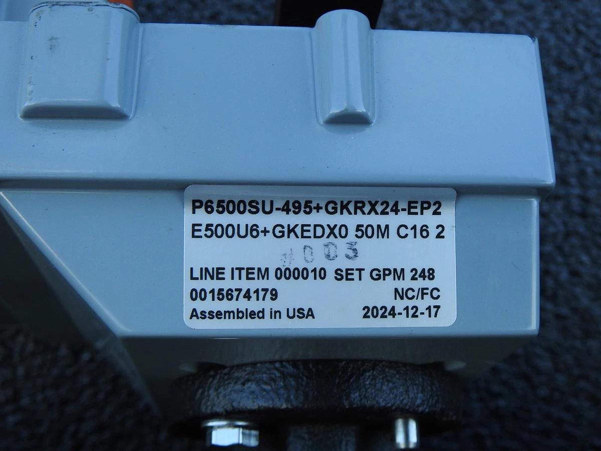 Belimo P6500SU-495 Electronic Pressure Independent Valve (EPIV) 5" P6500SU