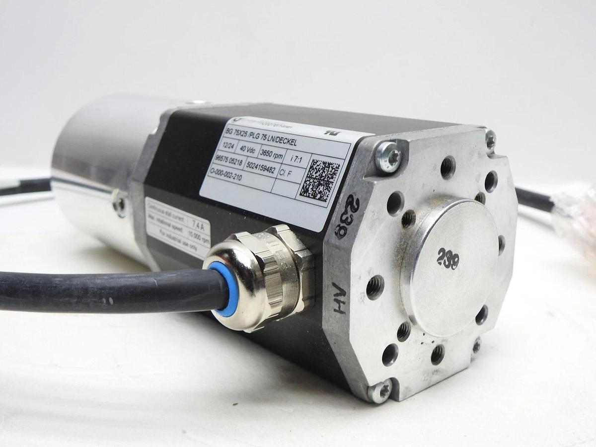 Dunkermotoren 96575 05218 Motor BG 75x25 3650 rpm 40 Vdc PLG 75 LN DECKEL NEW