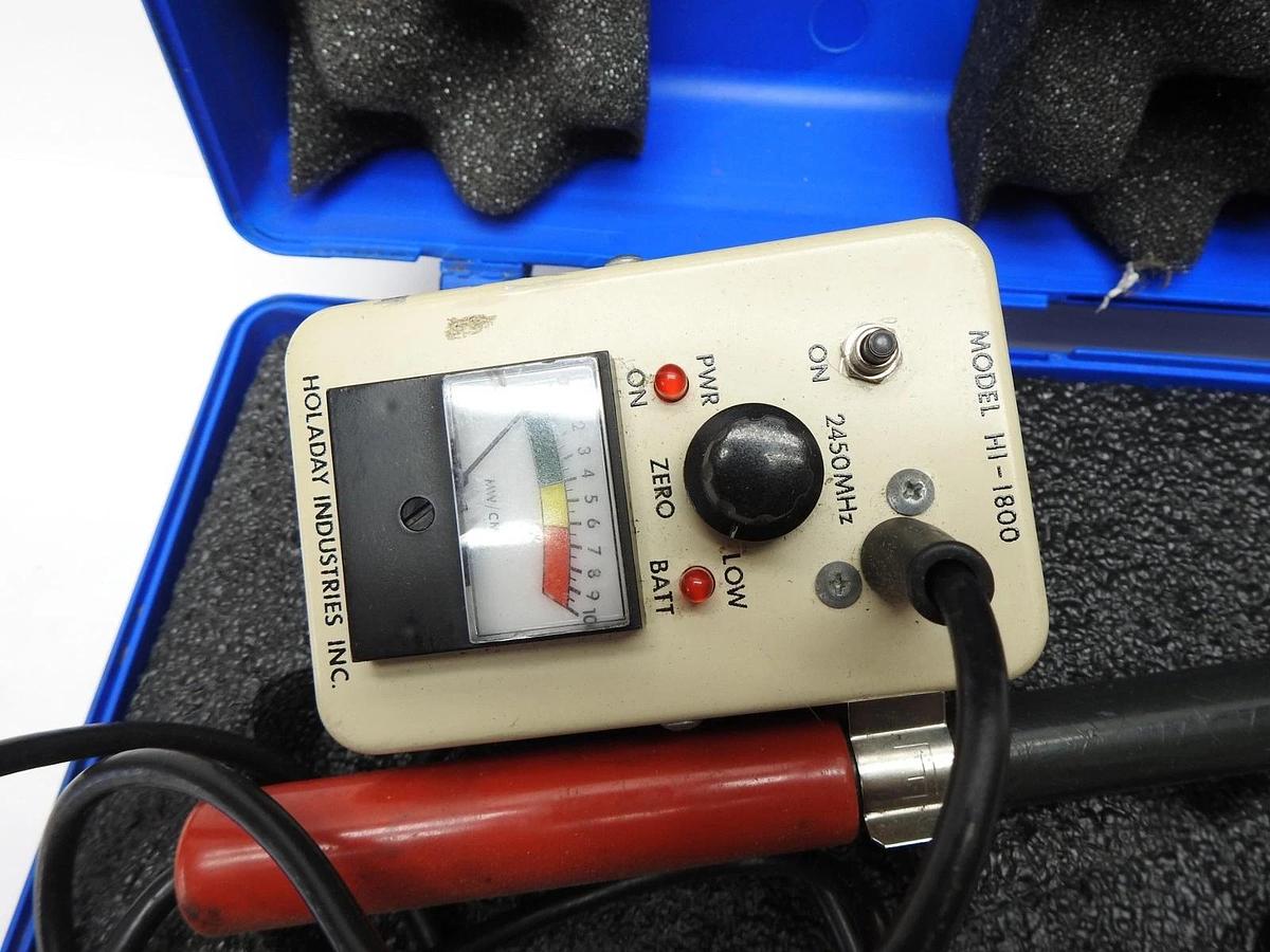 Holaday Microwave Survey Meter HI-1800 w/ Blue Case