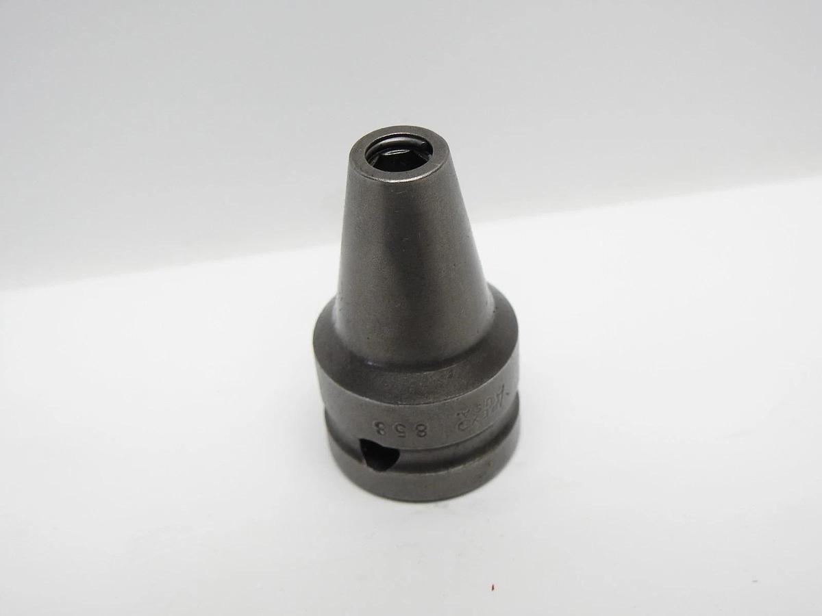 Apex 858 1/2'' Square Drive Bit Holder for 1/4" Hex Shank Insert Bit 1-3/4" L