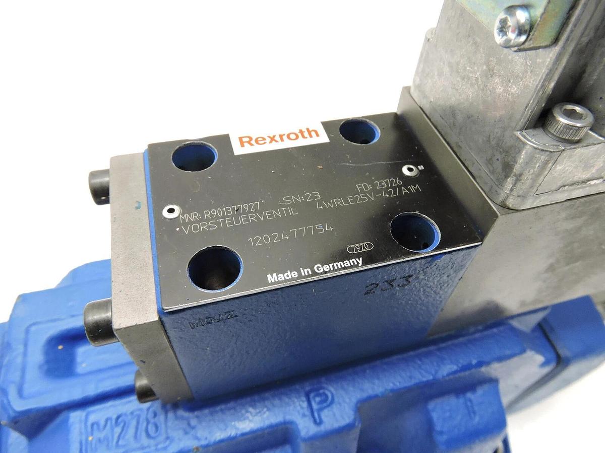 Bosch Rexroth 4WRLE 25 X370M-42/MPT/24A1-812 PROPORTIONAL DIRECTIONAL VALVE
