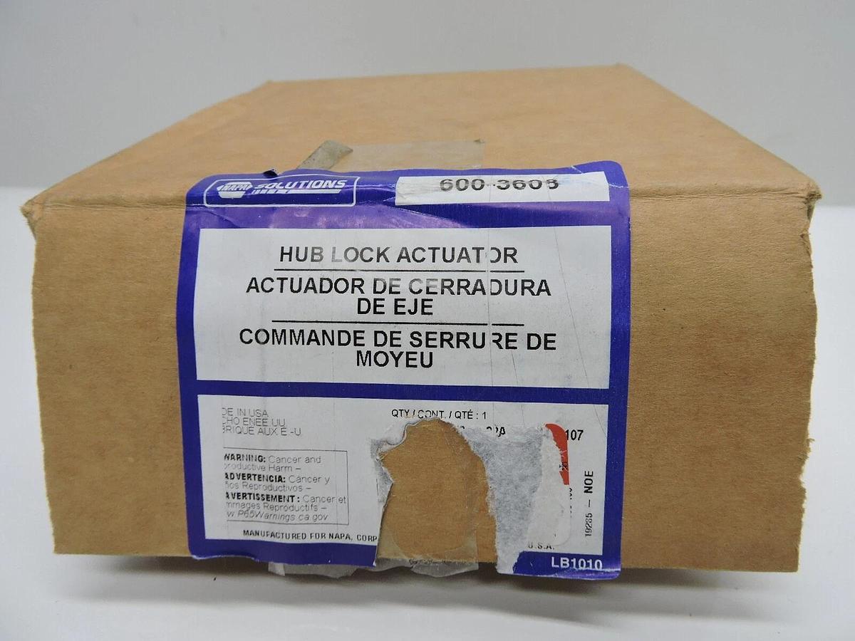NAPA 4WD Locking Hub Actuator 6003608 Dorman 600105, 600-105 - NEW