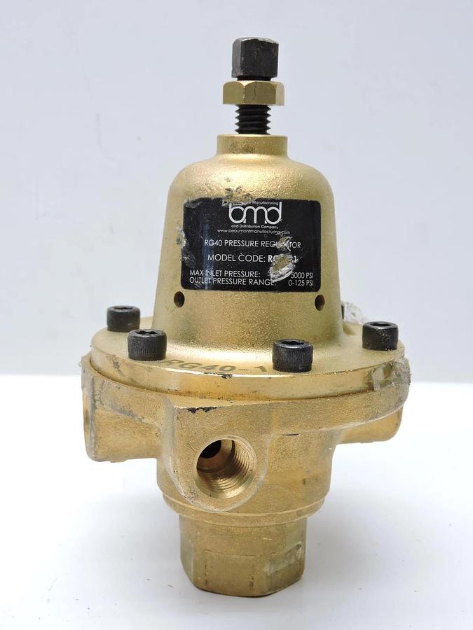 BMD RG40 PRESSURE REGULATOR RG40-1 - BULK NEW!