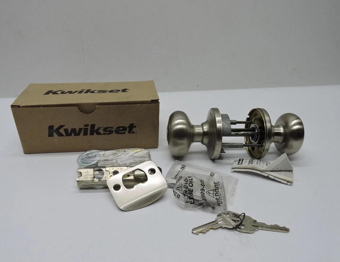 Kwikset 740H/780 15 SMT 6AL RCS SGL CYL Hancock Combo Pack Satin Nickel - NEW!