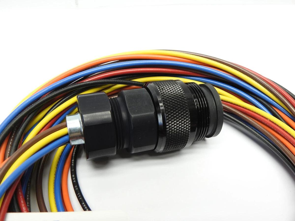 Eaton 568055-7 Pin Sleeve Connector Wire Harness 13A, 600V (568055) - OEM NEW!