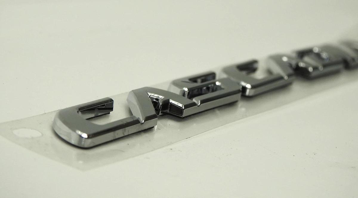 Freightliner Cascadia Rear Trunk Lid Emblem Logo Badge Nameplate Decal 6.6"x.51"